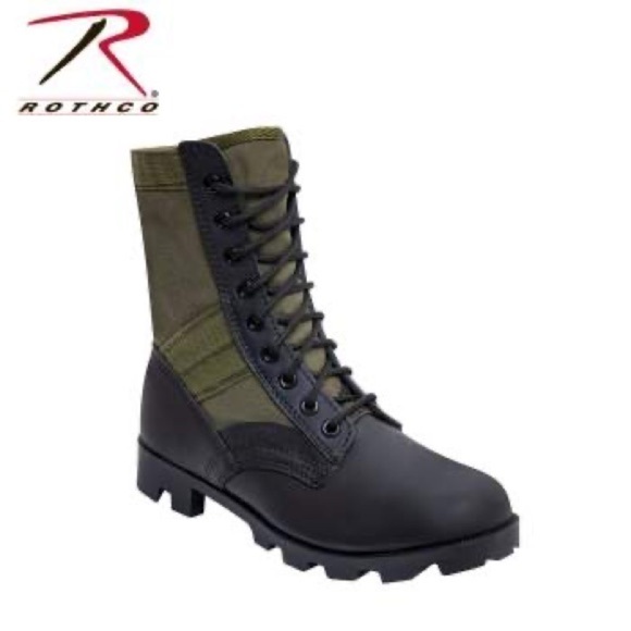 ROTHCO MILITARY JUNGLE BOOTS - 4 INCH - Picture 1 of 11